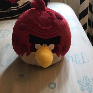 Big angry bird plush, reds older brother!